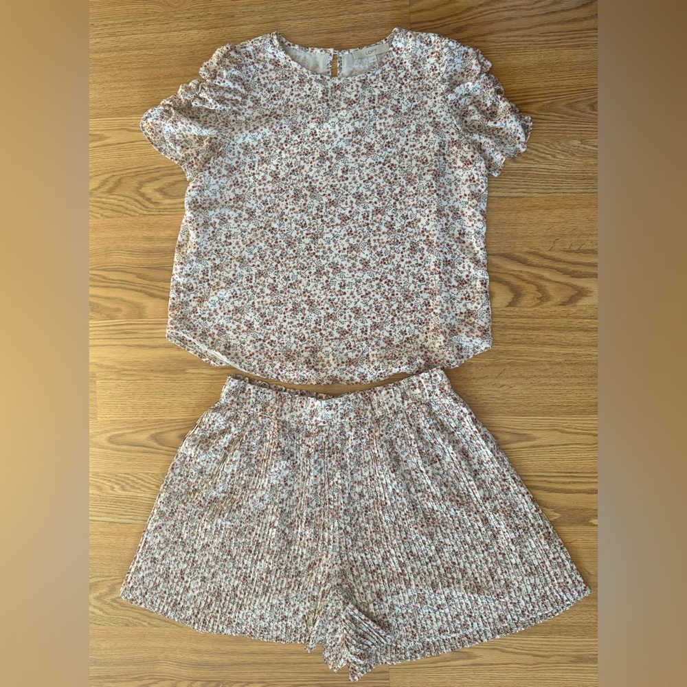 LOFT Floral Matching 2 Piece Set - Large
